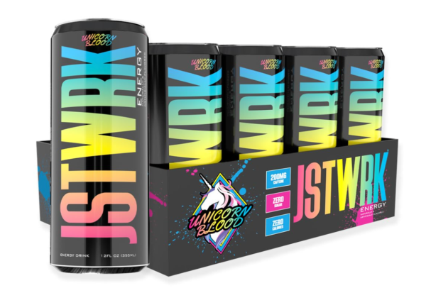 JST WRK Energy Drink - Pack of 12 - 12 OZ